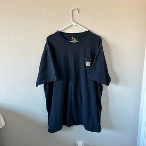 Carhartt Pocket T-Shirt Blue Size: 2XL